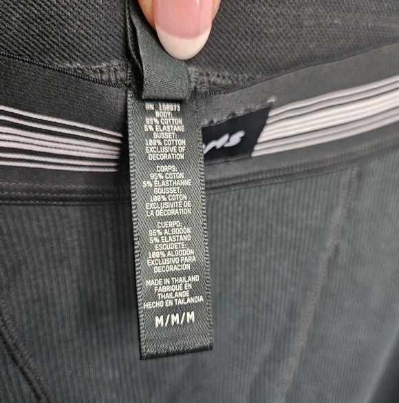 Skims Cotton Ribbed Leggings Dark Green Lounge PJ Womens Sz Medium M - Picture 7 of 8